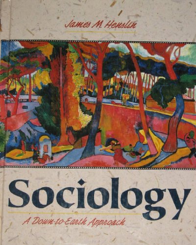 Sociology: A Down-To-Earth Approach 0205137547 Book Cover