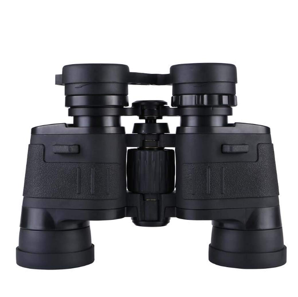 Binocolo 12X42 per Adulti, Maschera per Gli Occhi in Gomma, Design in Vetro Verde, Protezione anticaduta in Gomma, binocolo Resistente per Birdwatching, Caccia e Sport