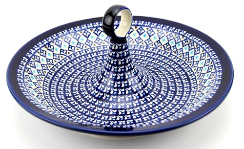 Polish Pottery Handcrafted Extra Large Fruit Bowl Centerpiece, Vegetable Bowl, Serving Dishes for Entertaining, Large Bowls for Party, Ideal Housewarming Gift, Decor