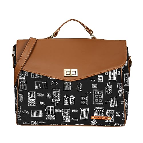 See full amazon price history chart for Funk For Hire Women Printed Canvas Work Sling Bag that fit upto 13.3" Laptop - Black Funk For Hire Women Printed Canvas Work Sling Bag that fit upto 13.3" Laptop - Black (B0B4JVNCBH) Amazon Price History, Amazon Price Tracker