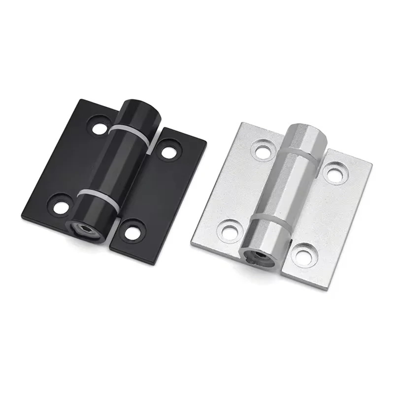 Charnières de matériel réglables HHPTF6/8/8-6 en aluminium argenté 32mm