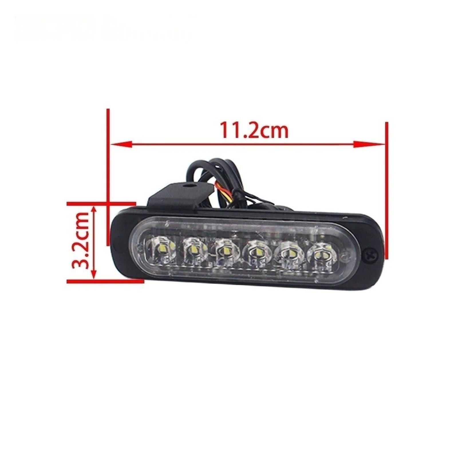 Universal Motocicleta Matrícula Luz De Freno Trasero Motocicleta Scooter LED DRL Accesorios De Circulación Diurna Moto Luces Trasera