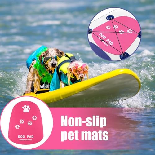 Almohadilla de tracción para perros kayak impermeable para barcos y escalones 2