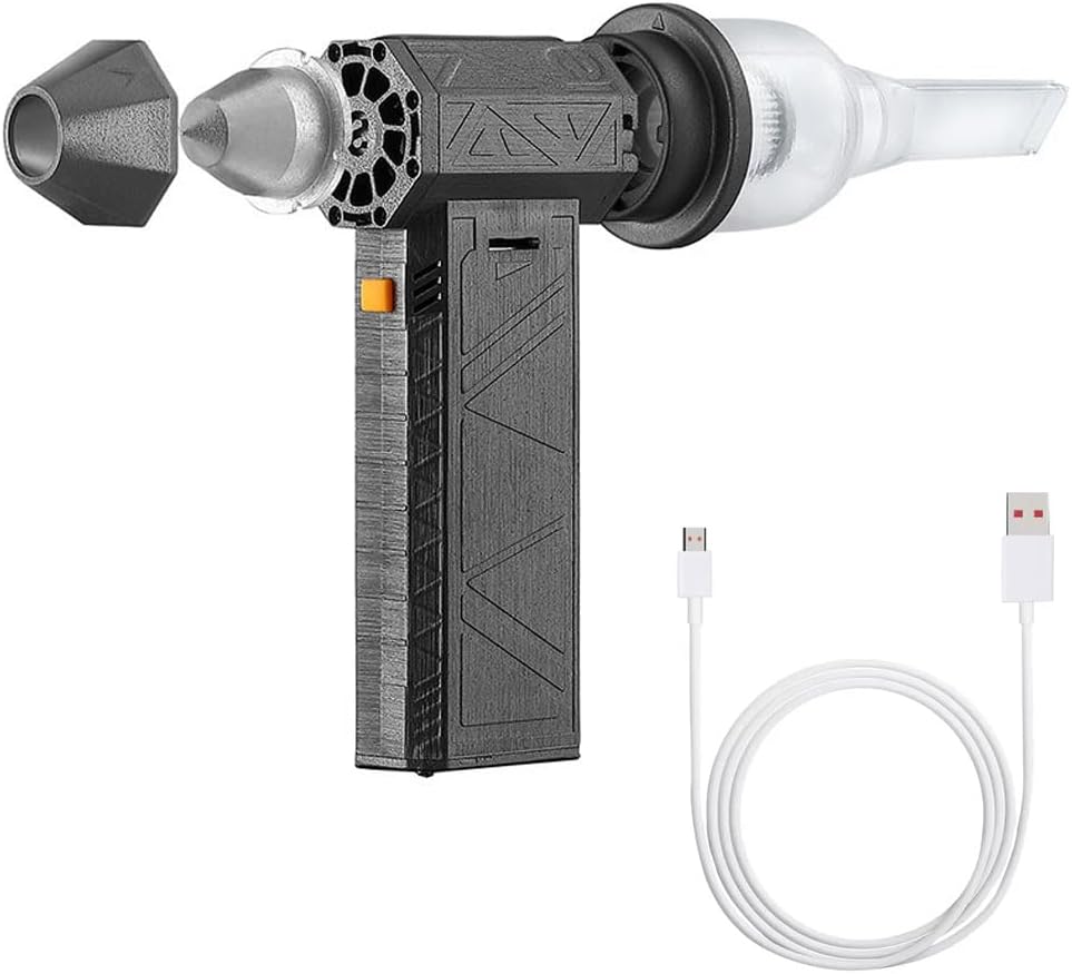 OUNA Mini Turbo Jet Fan 52m/s Turbo Violent Fan 130000 RPM Rechargeable Powerful Blower