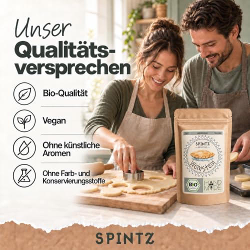Foto von SPINTZ Bio Weinstein Backpulver 900g – natürliches Backtriebmittel