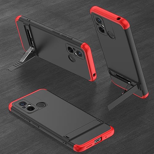 Image of 3 in 1 Back Cover for Poco C55 / Redmi 12C