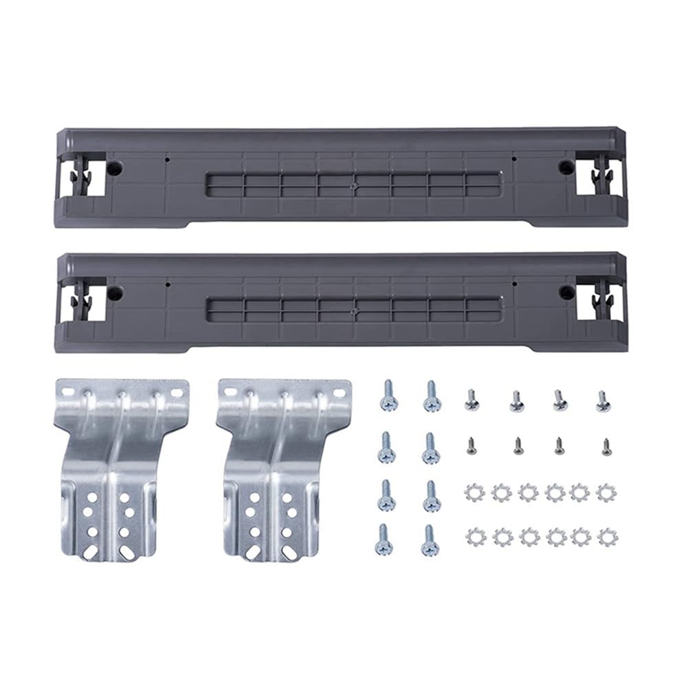 DurratouSkk-7A Stacking Kit - Replacing with - Washer and Dryer - Replacement Parts Replaces Part Numbers: Skk-7A, Sk-5A, Sk-5Axaa and More Silver