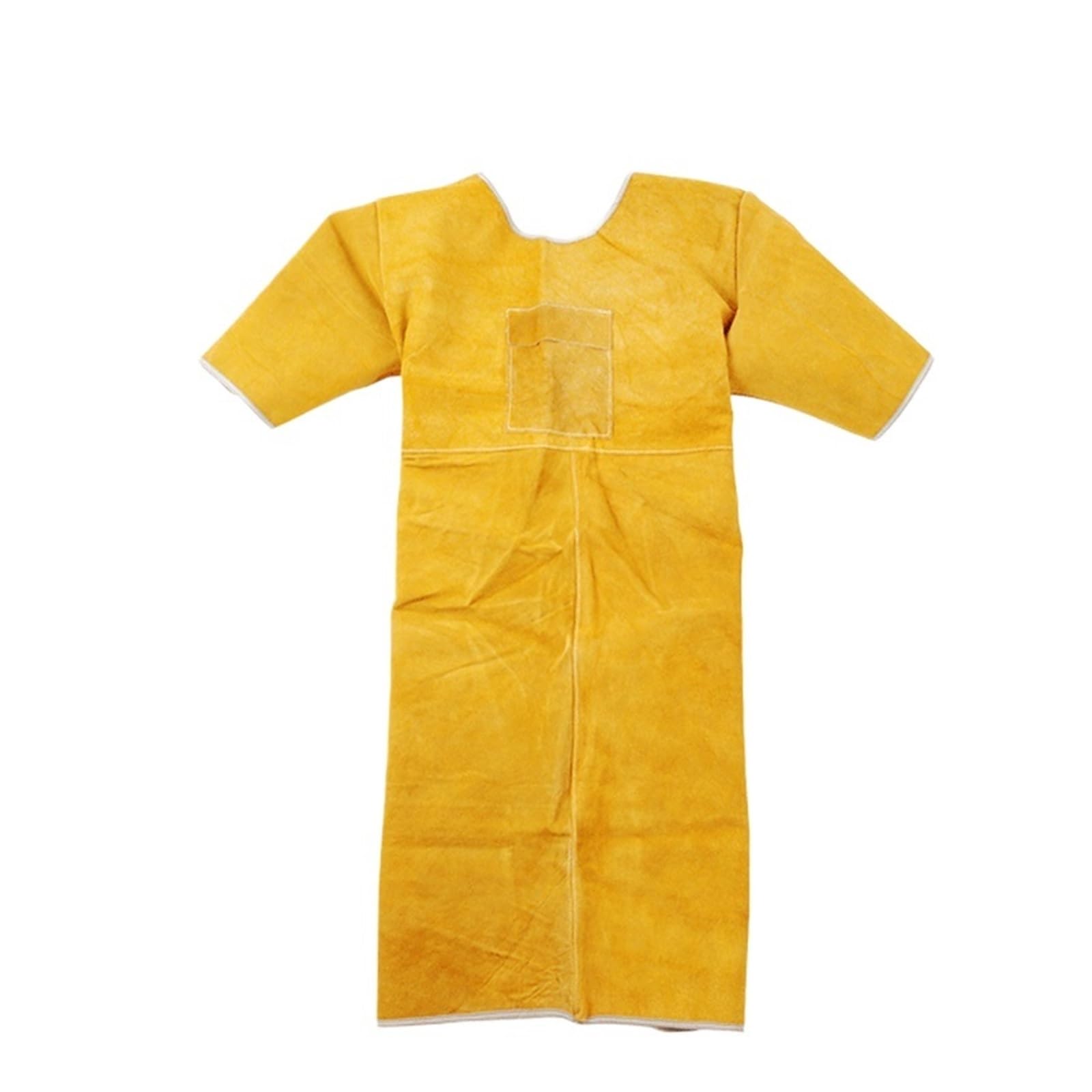 Delantal de Soldadura Profesional, Soldador de Cuero de Vaca, Ropa Protectora, Carpintero, Herrero, Ropa de jardín, Delantal de Trabajo de Color marrón