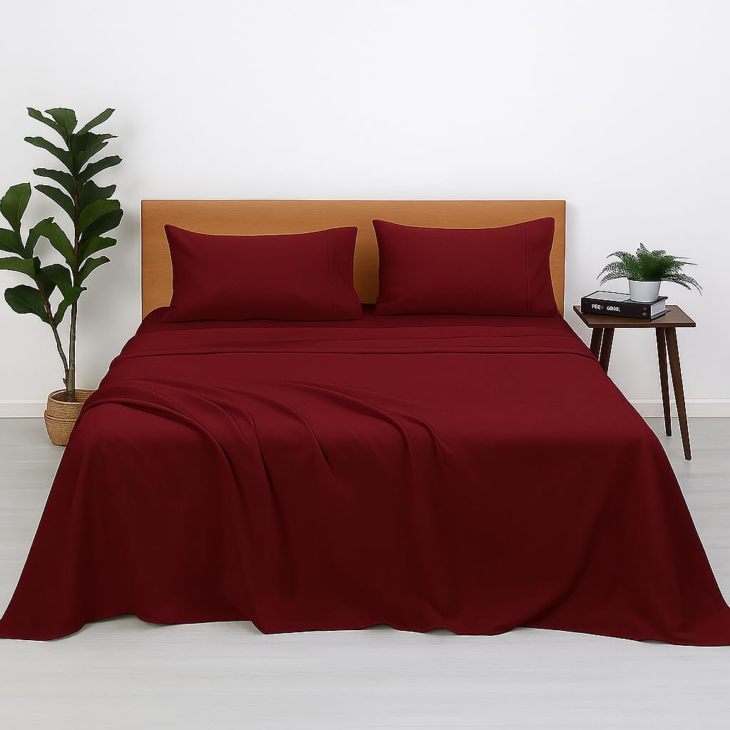 Soft Queen Bedsheets - Dark Grey Microfiber -13