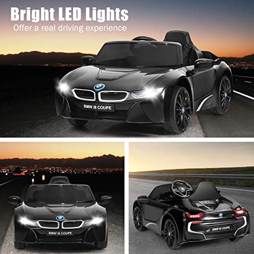image for Costzon Ride on Car, 12V Battery Powered Electric Vehicle w/ 2 Motors,
