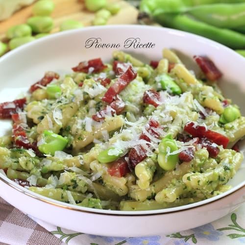 Pasta con pesto di fave