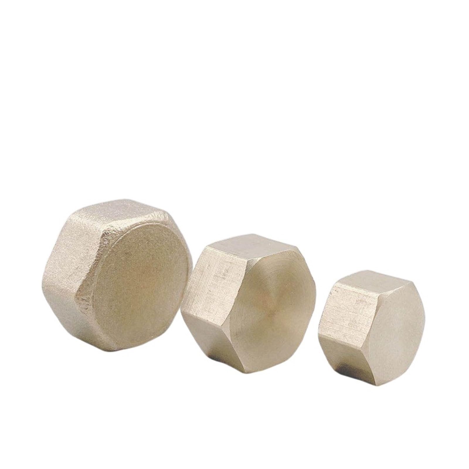 Capuchon de tuyau à tête hexagonale en laiton BSP filetage femelle 0,3-2,5 cm (45724)