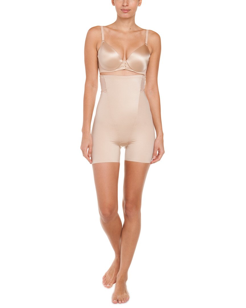 SPANX Women's Oh My Posh! High Waisted Girl Shorts, Natural, Medium