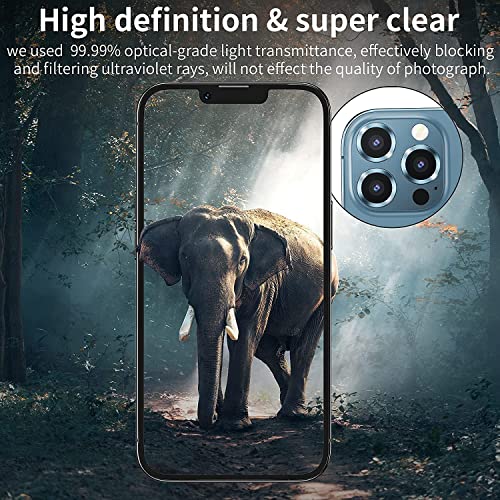 Image of DD SON Back Camera Lens Protector Tempered Glass For iPhone 12 Pro Max (Silver) | Case Friendly with Edge to Edge Coverage and Easy Installation Kit, Pack of 1 (Silver)