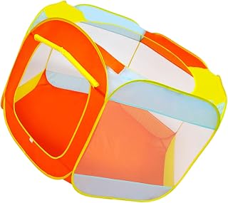 BCOATH Barracas De Bebê 1 Peça Barraca De Jogo De Castelo Para Crianças Tenda De Teatro Para Crianças Tenda Para Crianças De Camada Única Vitalidade Laranja Barraca De Jogo Infantil
