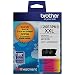 Brother - LC20E3PKS XXL 3-Pack Super High Yield Ink Cartridges
