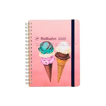 ロルバーン アメリカンスイーツ ４冊セット Ａ５　ダイアリー 2025 手帳 2025／ロルバーンノートダイアリー アメリカンスイーツA5