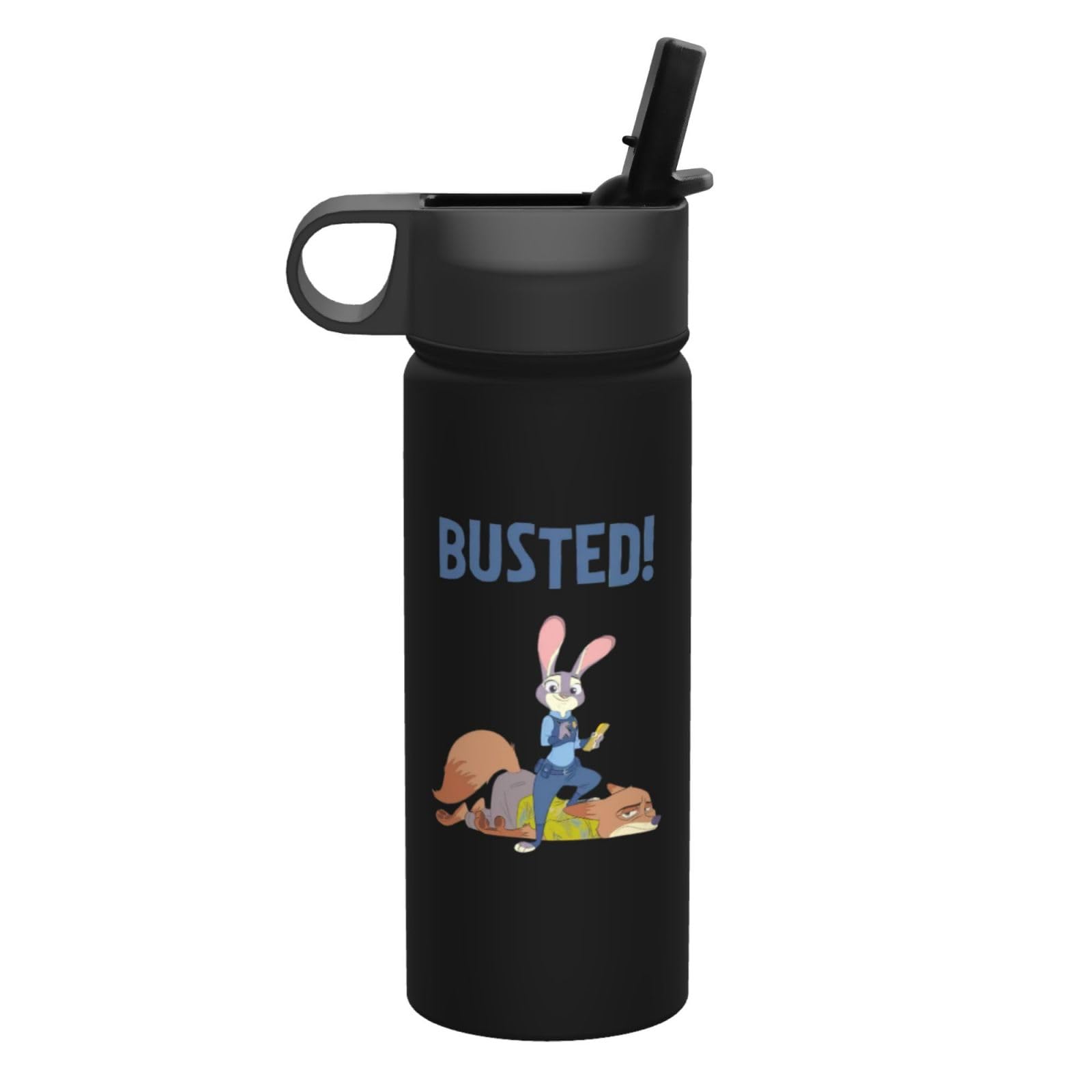 Amazon | ズートピア ニック・ワイルド 水筒 直飲み 魔法瓶 マグボトル