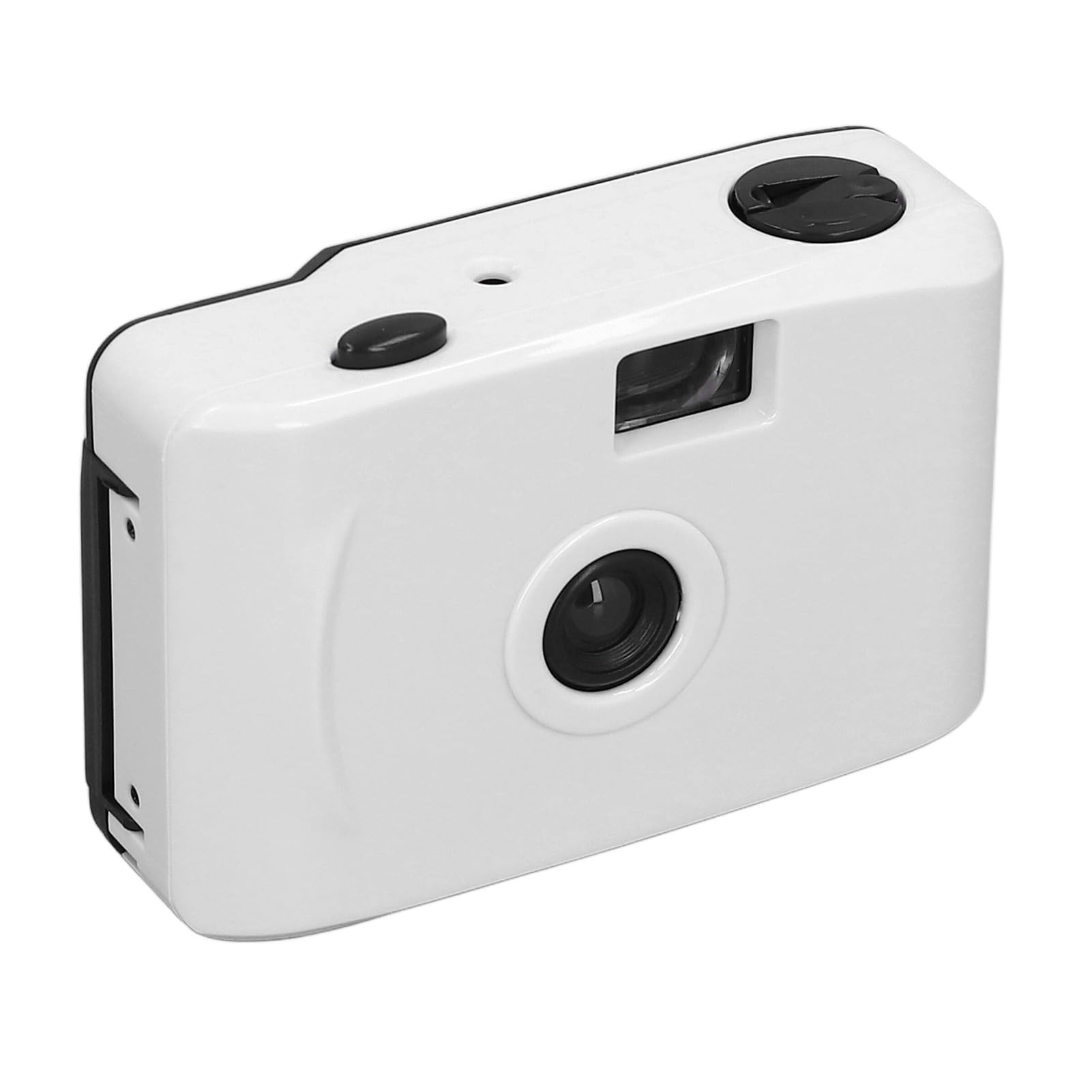 Film Camera, Retro Shutter Speed 1/100s Lightweight ABS 35mm Film Camera Simple for Snorkeling (White and)