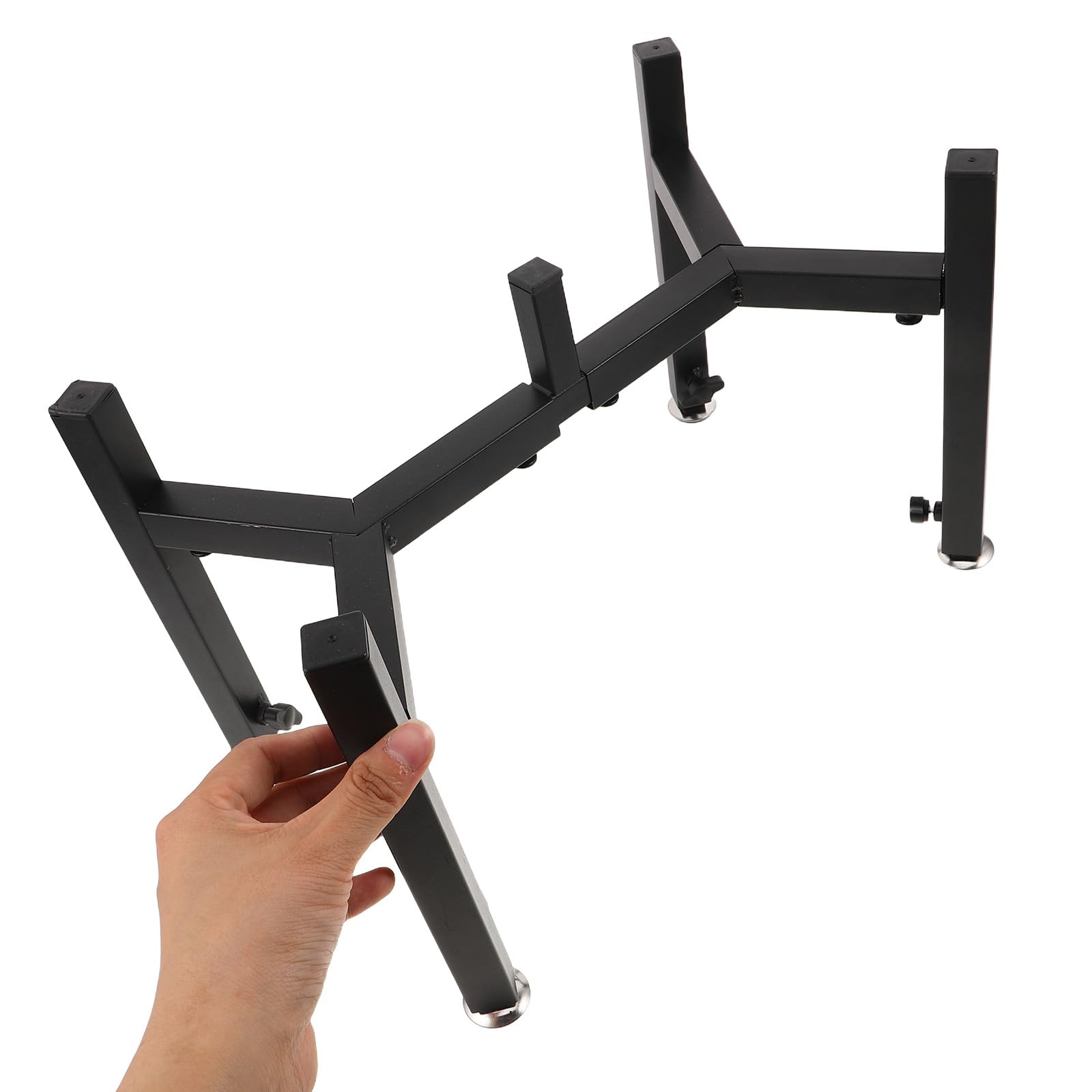 Comedero Elevado para Perros Doble Cuenco de Acero Inoxidable Ajustable y Resistente para Interiores y Exteriores, Altura Regulable para Cachorros y Perros Adultos