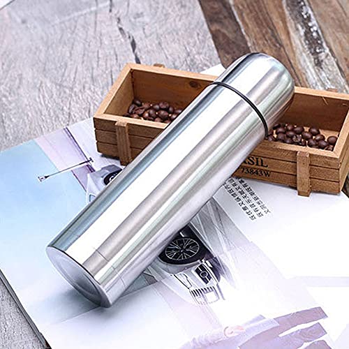 TWDYC Frascos de vacío clásicos aislados de 1000 ml Taza termo portátil de acero inoxidable Mi botella de agua Frascos… - Imagen 7