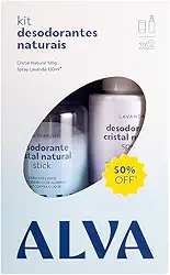 Alva Kit Desodorante Natural - 120g/120ml