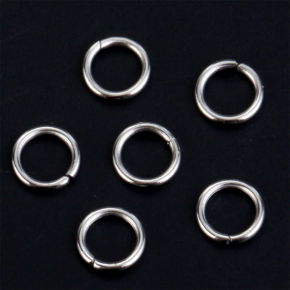 4Mm 5Mm 6Mm 7Mm 8Mm Gouden Rvs Springringen Open Split Ring Connectors voor Diy Sieraden Maken Levert Groothandel Items