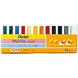 ぺんてる パステル GA1-12S 12色 ミニ