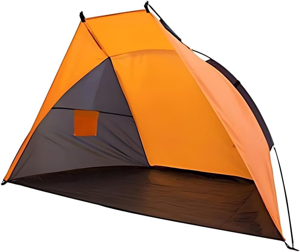Pop Up Beach Tent UV50 Protection Portable Sun Shelter Easy Setup Lightweight Family Camping Fishing Festival Tent with Carry Bag