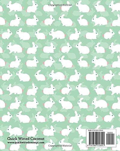 Rabbit Notebook, Ruled Pages, 8x10 - Image 3