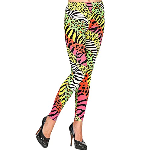 W WIDMANN MILANO Party Fashion - Leggings 80er Jahre, 80s, Disco Fieber,...