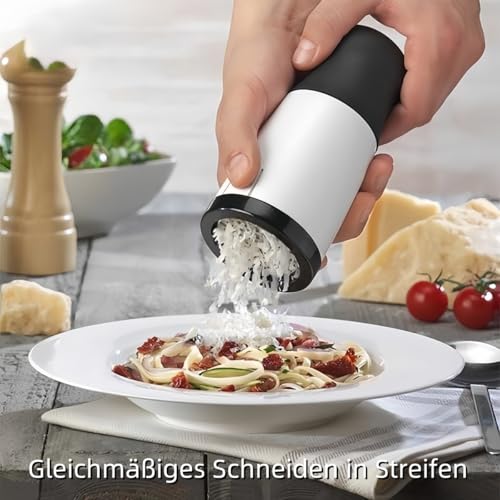 Rallador manual de queso acero inoxidable versátil miniatura 2