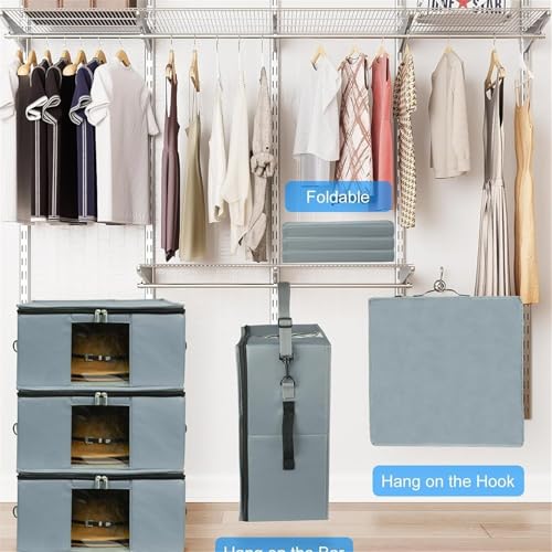 Boîte de rangement organisée pour chapeaux d'exception et grands bords