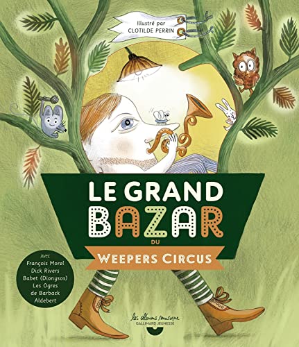 LE GRAND BAZAR DU WEEPERS CIRCUS LIVRE-CD