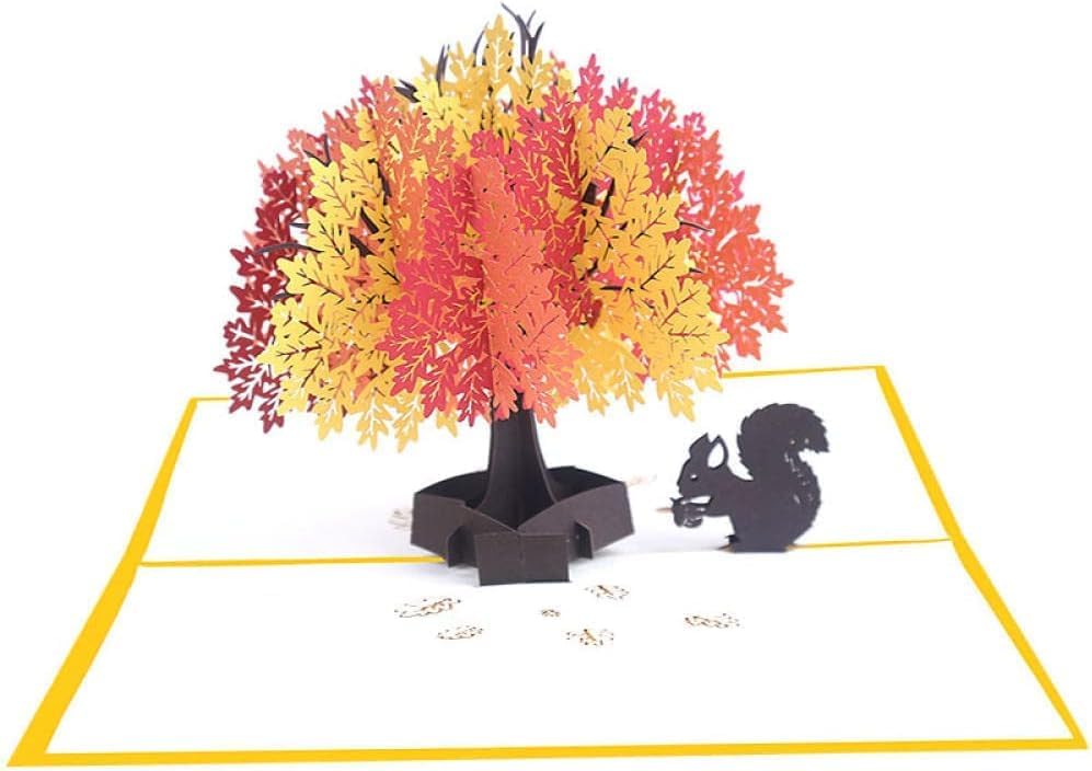 DAIGLE 3D Pop Up Greeting Card ,Gift Greeting Card Three Dimensional Greeting Card Tree Handmade Greeting Card 3D Greeting Card Batch Laser Hollow Card DAIGLE 3D Pop Up Greeting Card ,Gift Greeting Card Three Dimensional Greeting Card Tree Handmade Greeting Card 3D Greeting Card Batch Laser Hollow Card