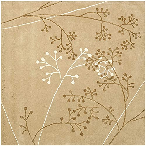 Image of Mordern Design Handmade Tufted Carpet Pure Woollen Export Quality Carpet for Living Room, Bedroom Hall [ Size 2 x 8, Color Beige ]