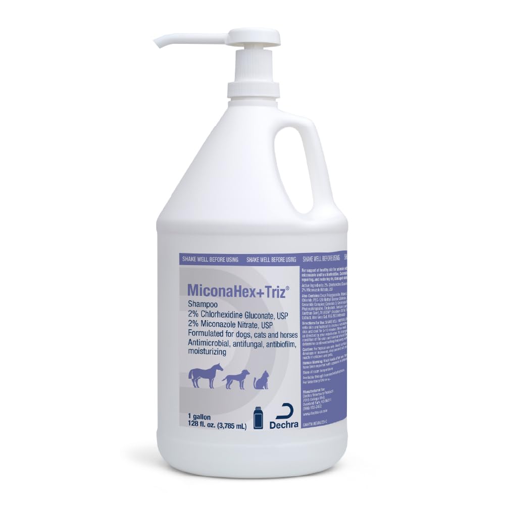 Amazon.com: MiconaHex+Triz Shampoo for Dogs, Cats and Horses
