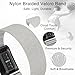 omee Nylon Sport Band Compatible with Whoop 5.0 Bands One, Peak and Life, Breathable Nylon Adjustable Waterproof Replacement Wristbands Straps for Whoop Band 5.0 – Not Compatible with Gen 4