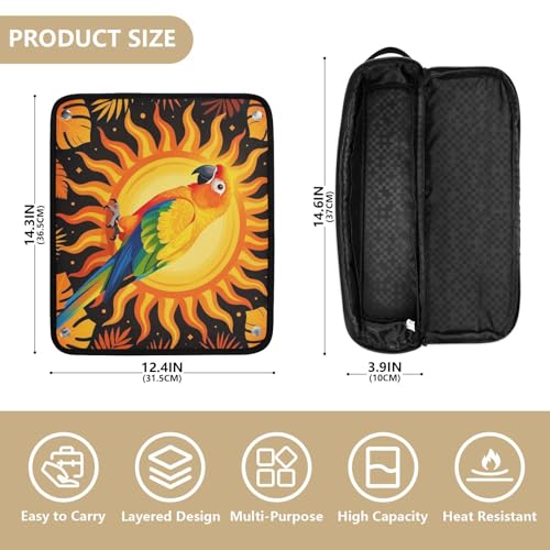 Organizador de viaje para herramientas de cabello 2 en 1 miniatura 4