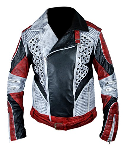 F&H Kid's Genuine Leather Distressed Carlos Jacket with Removable Arms