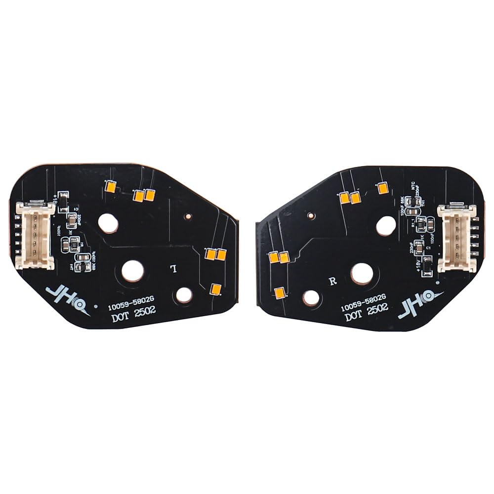 Photo 1 of JHO Amber DRL Lights Module Front Headlights Frame White Color Changing to Amber Add Functional Unit For Ford Ranger T9 Lariat Raptor 2023 2024 2025 Daytime Running Lights CE Approved