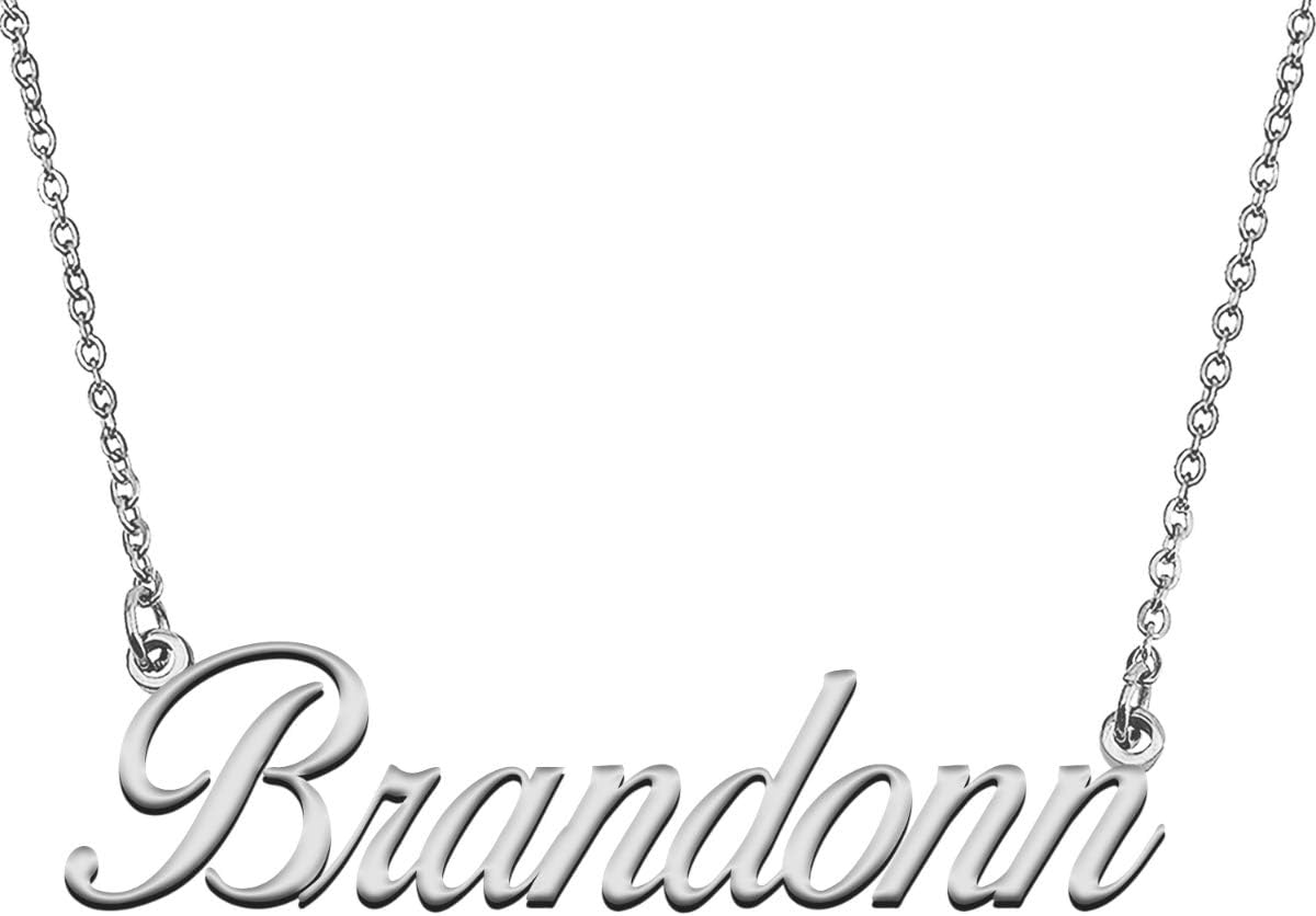 Personalized Heart Pendant Name Necklace for Her