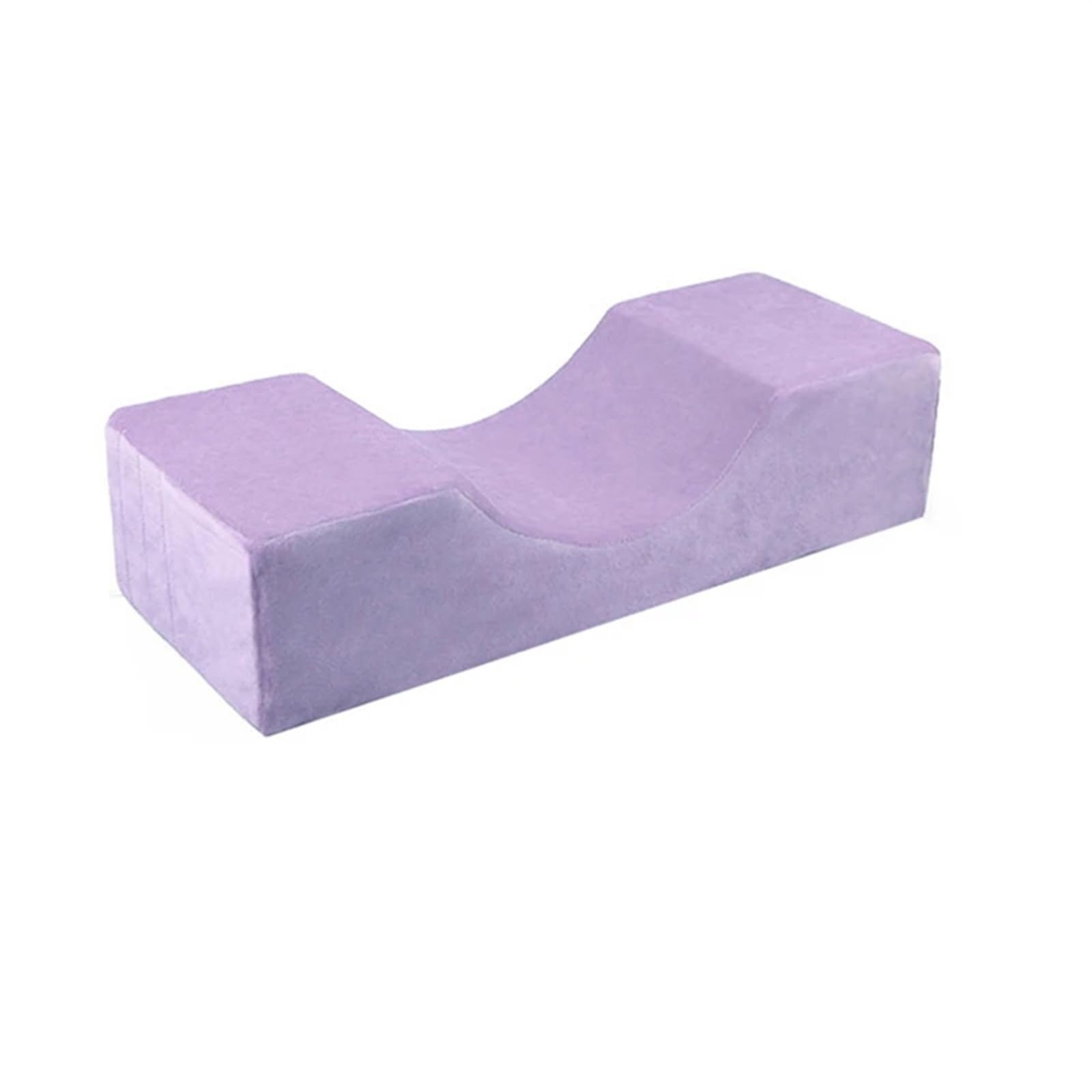 GCYEIDMA Lash Extension Pillow Professional Lash Pillow Neck Support Eyelash Soft Grafting Eyelashes Memory sponge Extension Makeup Salon(Purple Lash Pillow)
