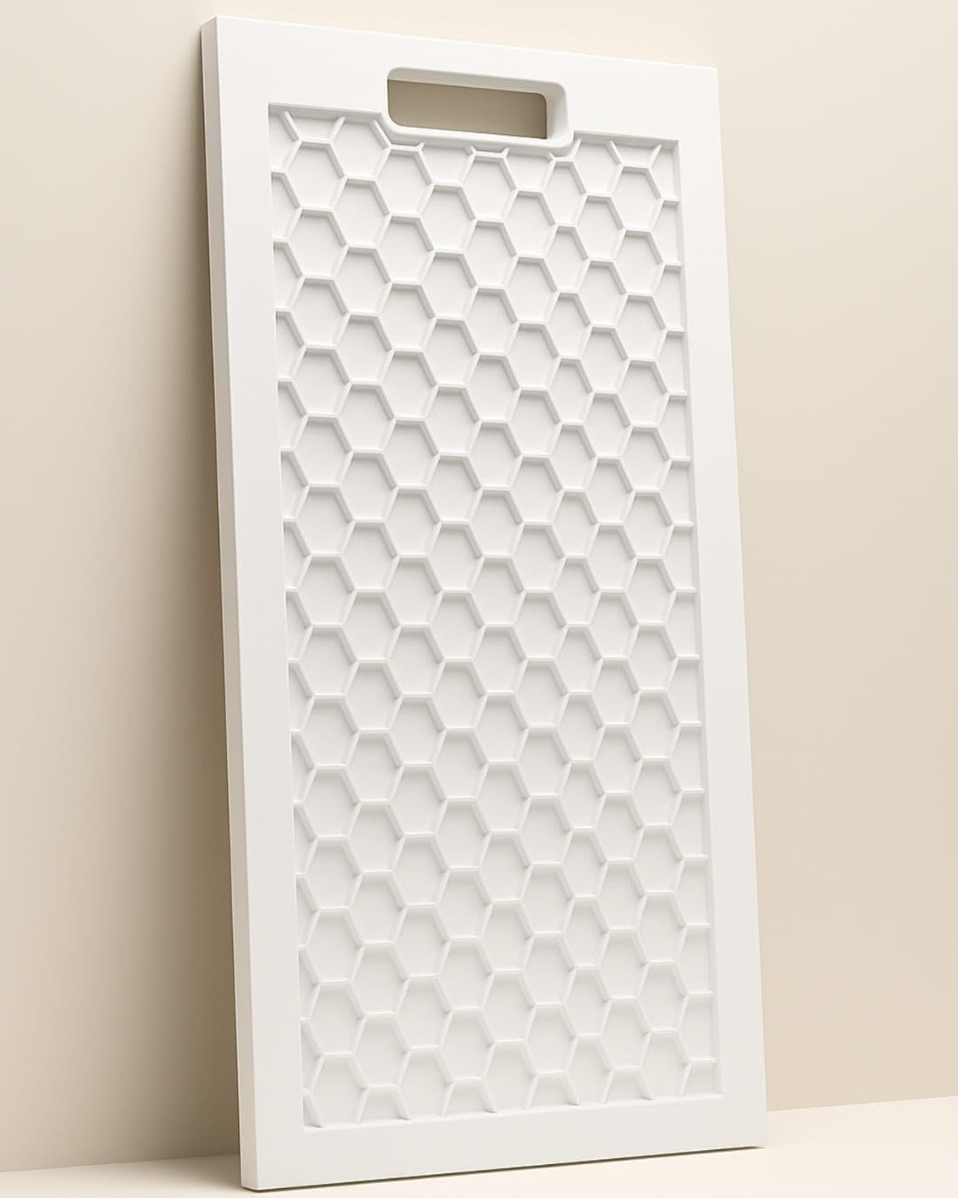 SOULHOME Plato de Ducha Irrompible y Ultraligero Pizarra - 110x70 cm BLANCO