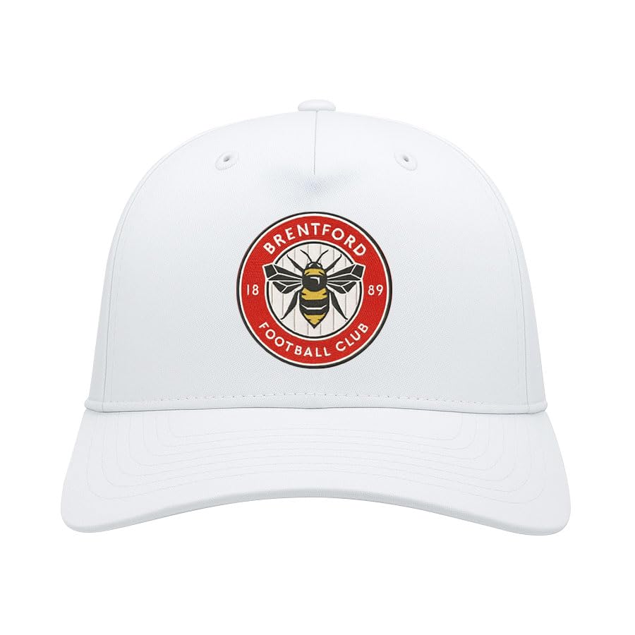 Brentford FC Soccer Premium High Point Hat - White miniatura 3