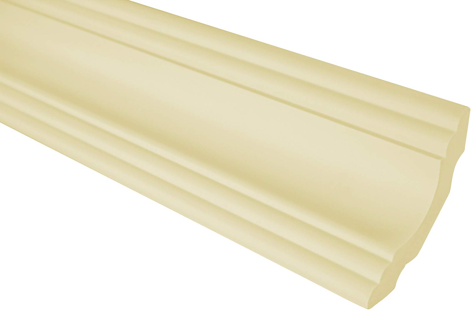 Moldura flexible de PU - gran selección de molduras de 2 metros 74x74mm estuco elástico para pared y techo - moldura de esquina (P801.FLEXI)