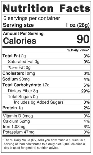 Sami's Bakery cinnamon Chips Millet and Flax bulk case 12 bags