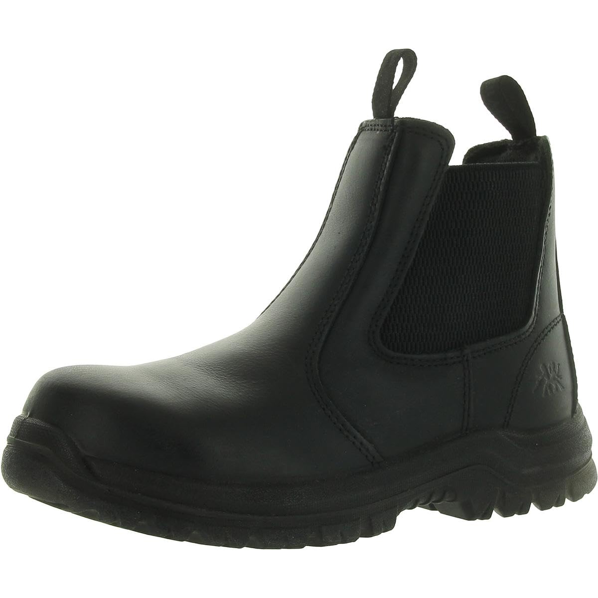Moxie Trades Angelina Chelsea Pull-on Booties for Women Nubuck Leather Upper Textile Lining Cushioned Insole