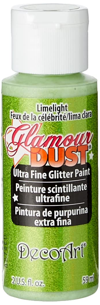 DecoArt Glamour Dust Glitter Paint, Tiger Limelight