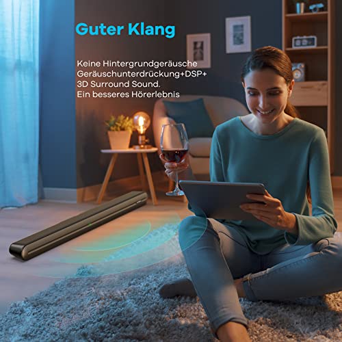 Heymell 150W Soundbar für TV Geräte Sehr klarer Sound ohne Rauschen – Bild 4